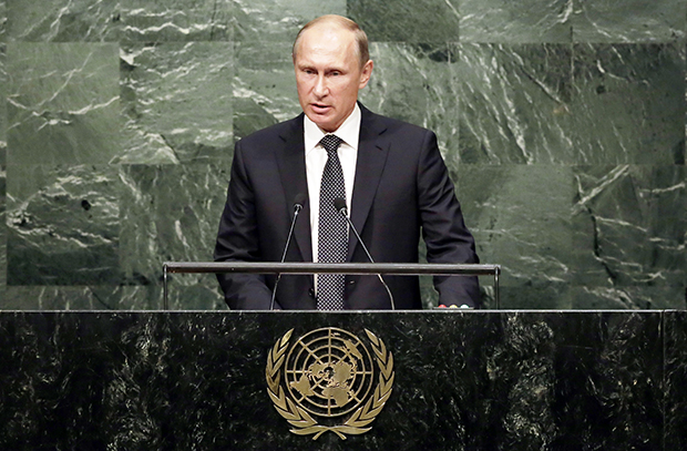 Путин выступил на 70-й Генассамблее ООН.